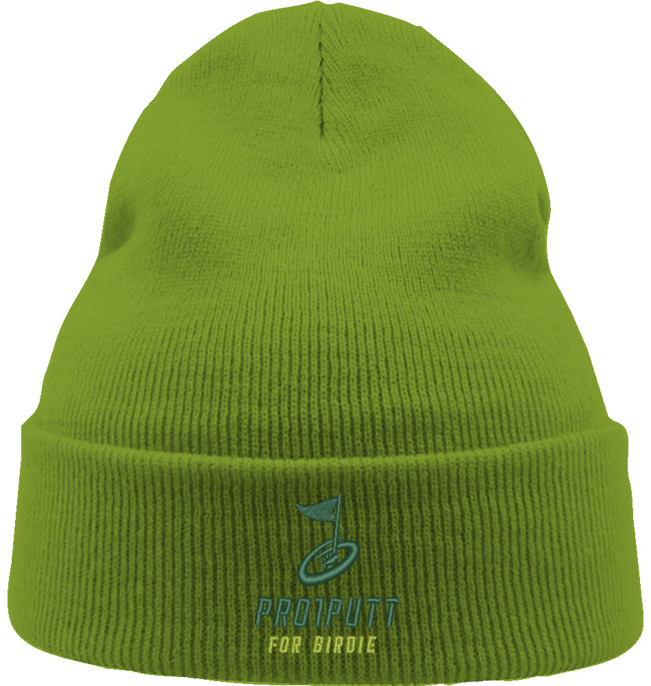 Wintermütze Stick Green/Lime Icon Fore