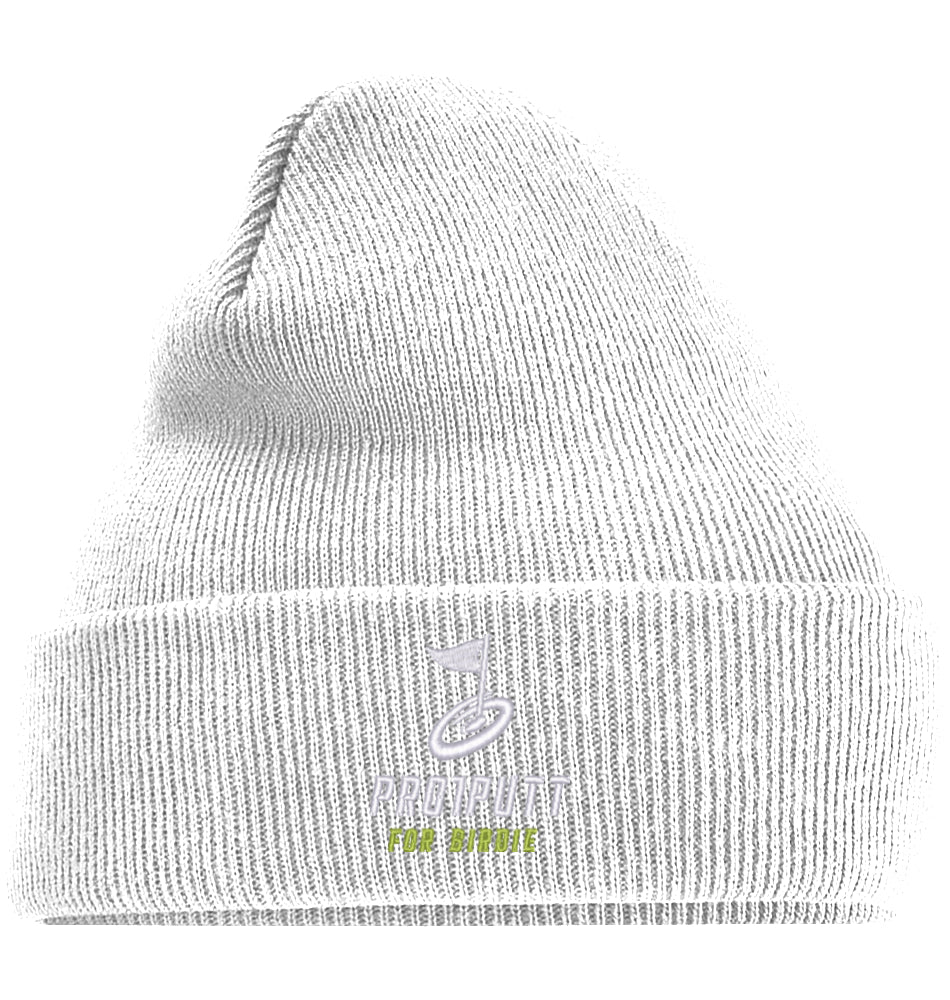 Wintermütze Stick white/Lime Icon Cosy