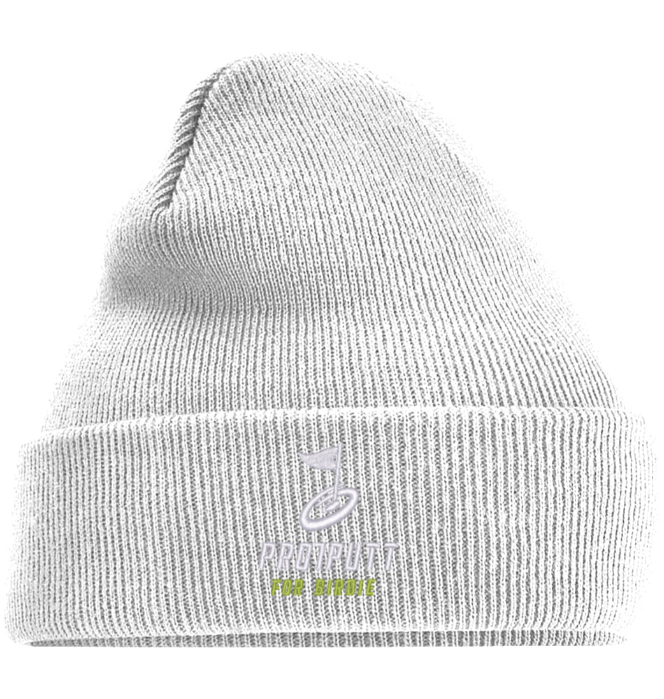 Wintermütze Stick white/Lime Icon Cosy