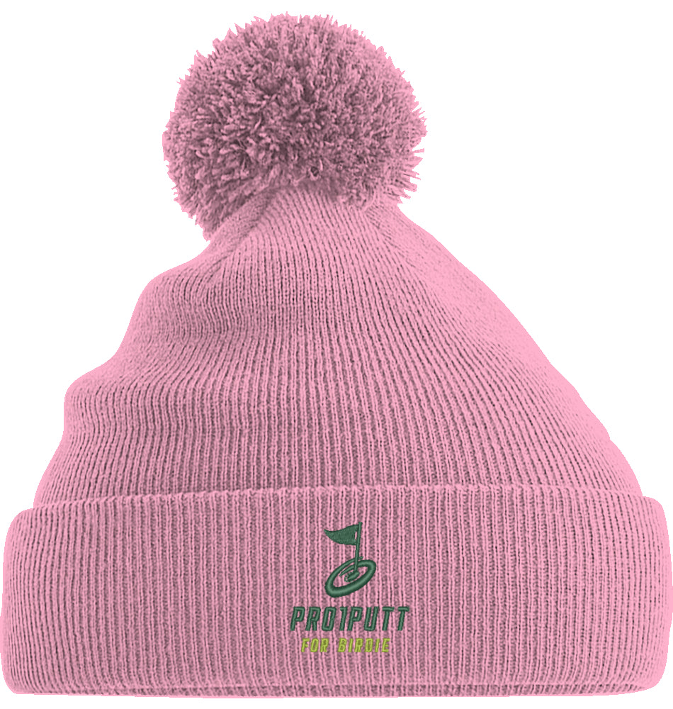 Wintermütze Stick Green/Lime Icon Junior PomPom