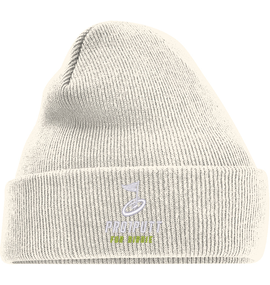 Wintermütze Stick white/Lime Icon Cosy