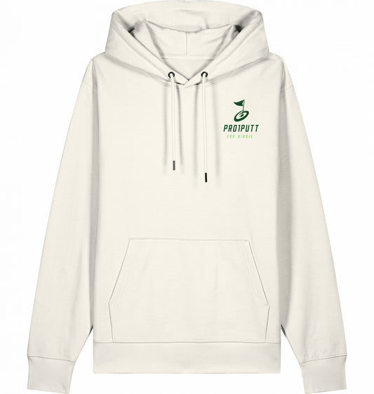 Uni Hood Print Green